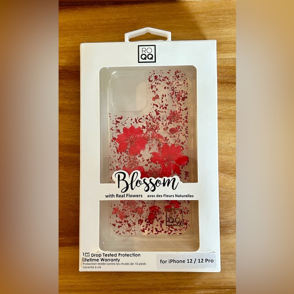 ROQQ Blossom Real Flowers Red Delphiniums & Daffodils iPhone Case
12/12 Pro Case